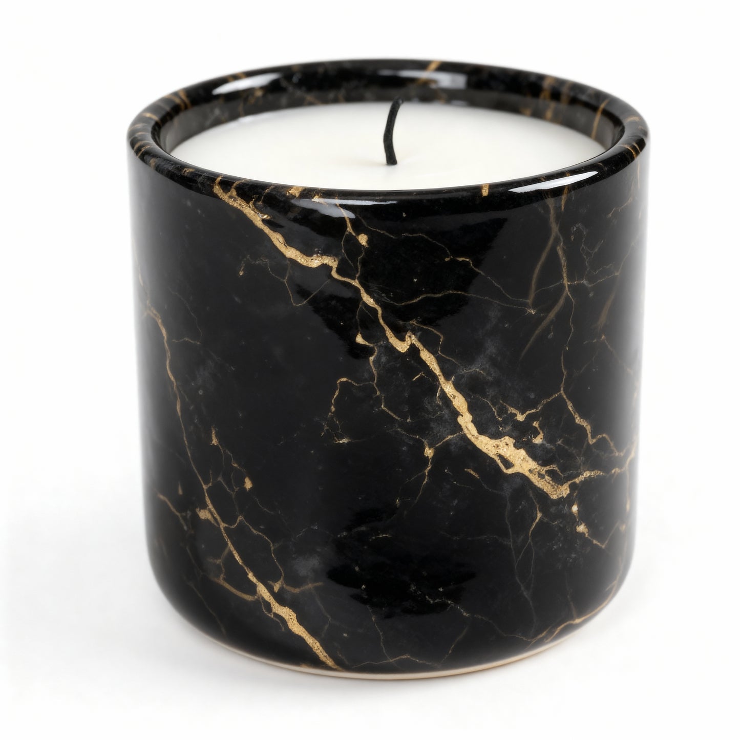 Black Marble pattern premium candle