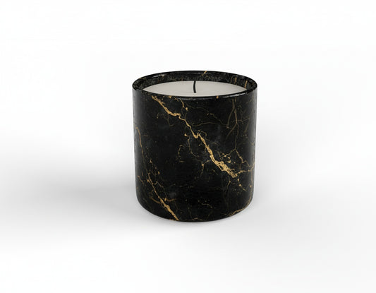 Black Marble pattern premium candle