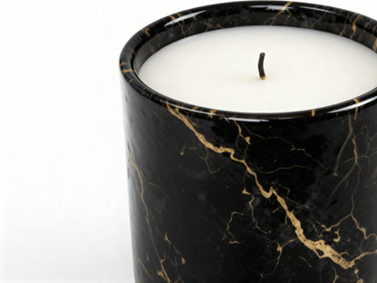 Black Marble pattern premium candle